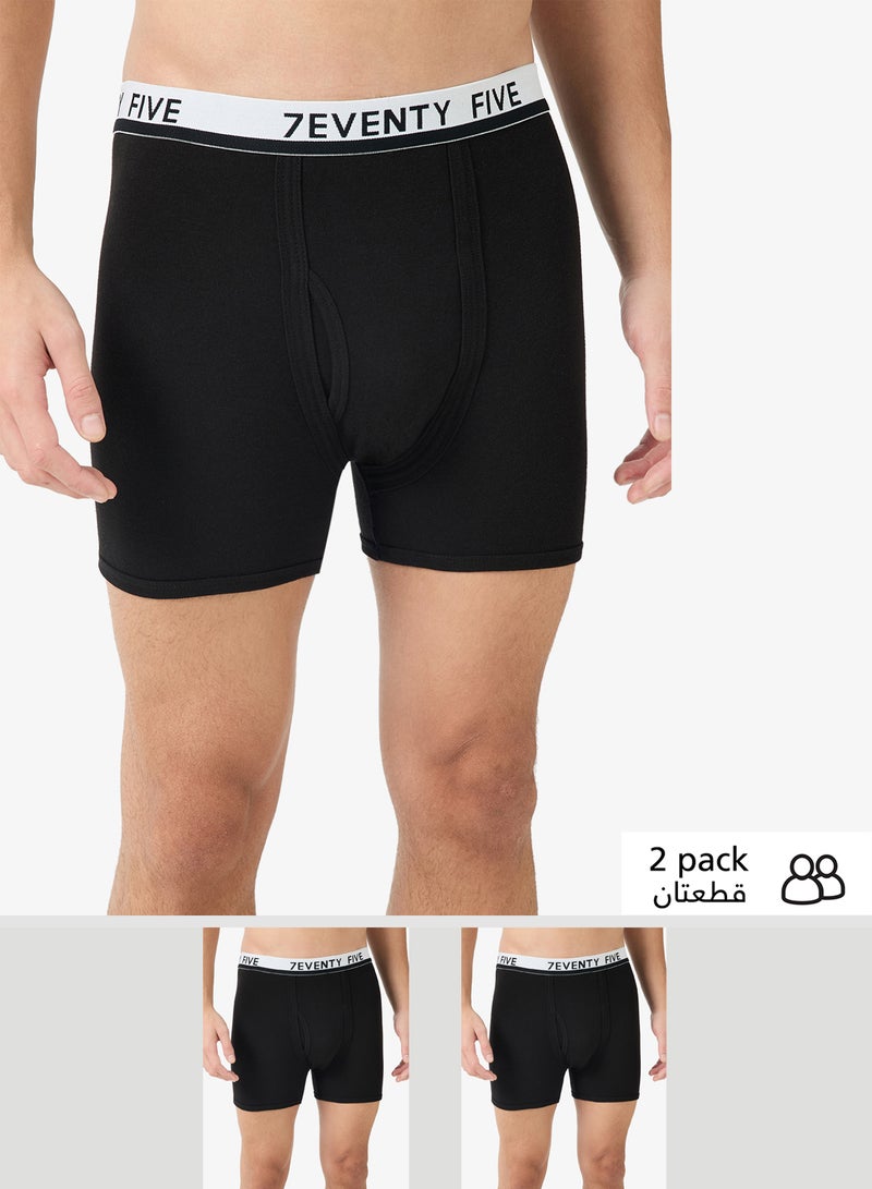Seventy Five Basics Pack of 2 Boxer Briefs - Image 1